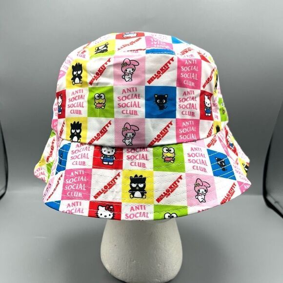 Hello Kitty Accessories - Hello Kitty and Friends x ASSC Bucket Hat - Anti Social‎ Social Club